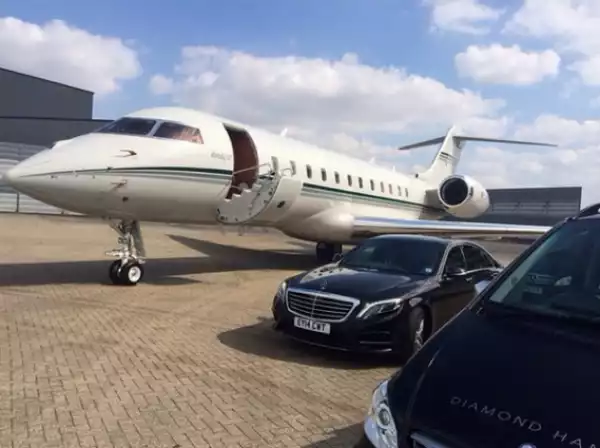 Iyanya And His Manager Fly Private Jet, Share Photos [See Photo]